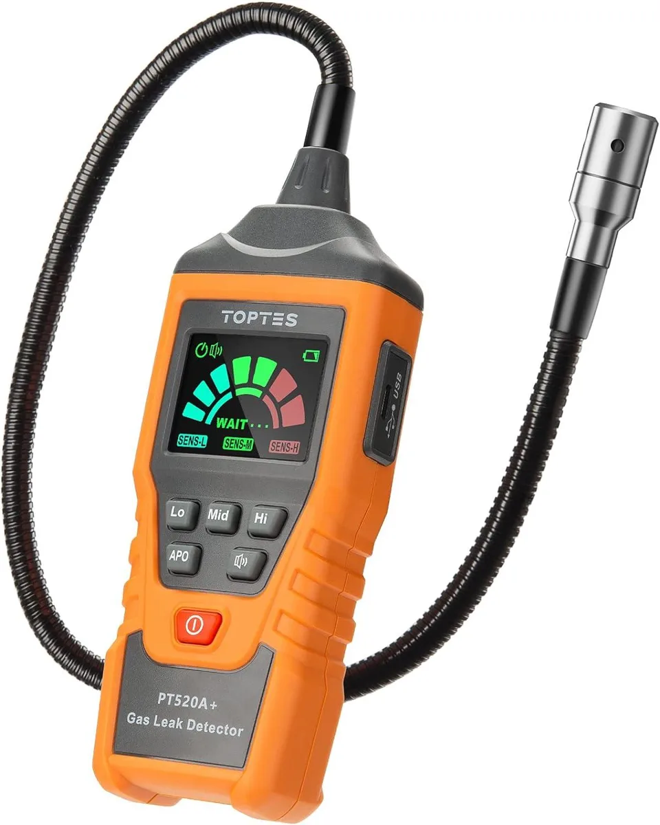 WUQ WUQ PT520A+ Gas Leak Detector 17-inch Probe Rechargeable — product photo