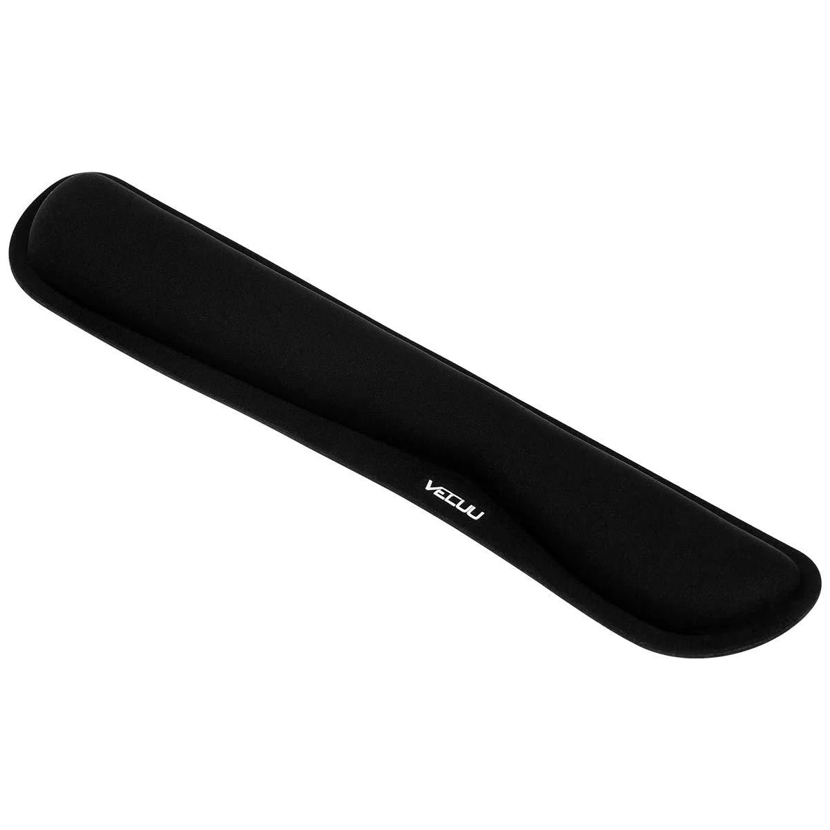  Hivool Keyboard Wrist Rest 16.9 x 3.15 x .1 in Black — product photo