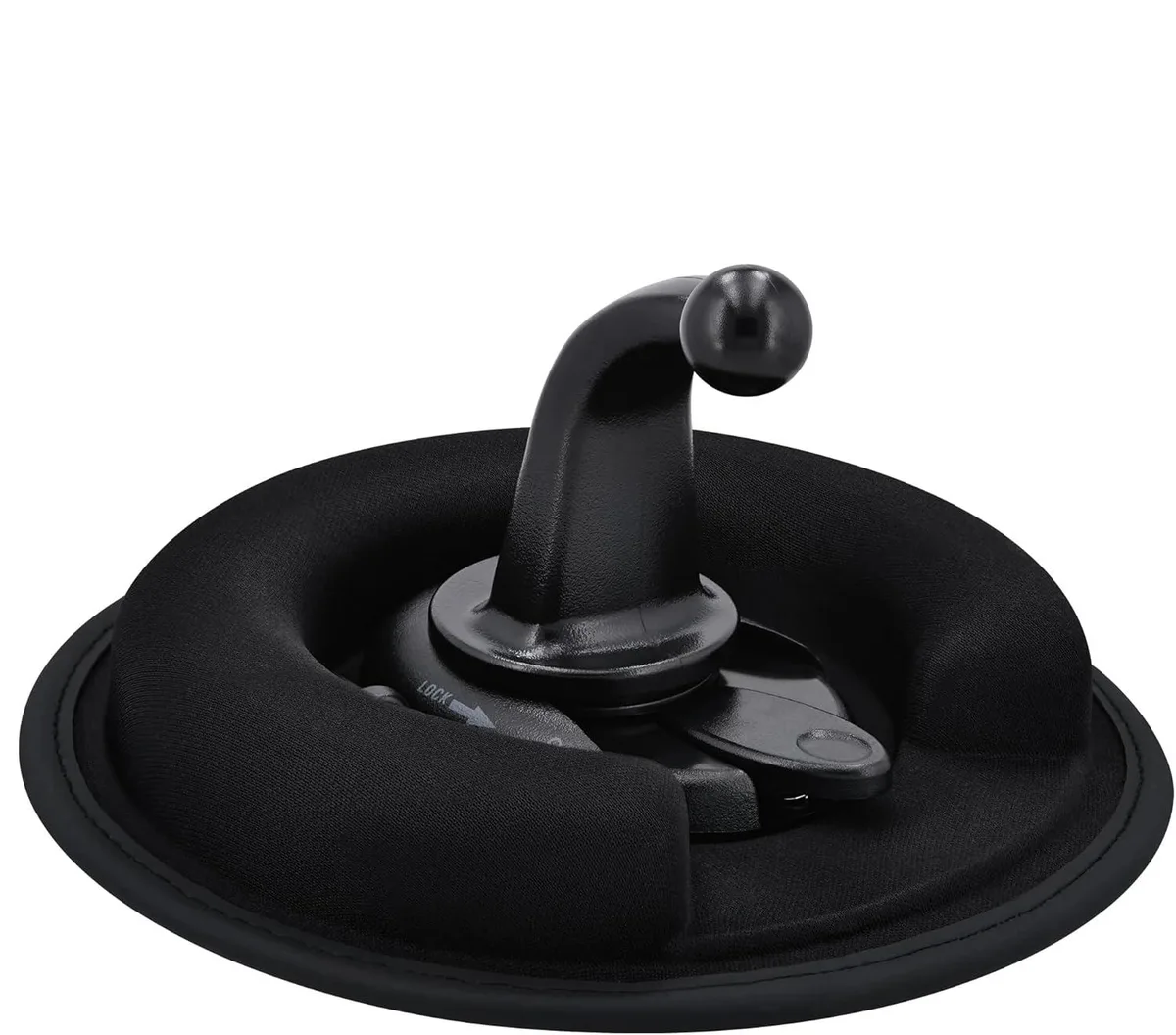Werleo Werleo Non-Skid Beanbag Dashboard Friction Mount for Garmin 17mm Ball, Black — product photo