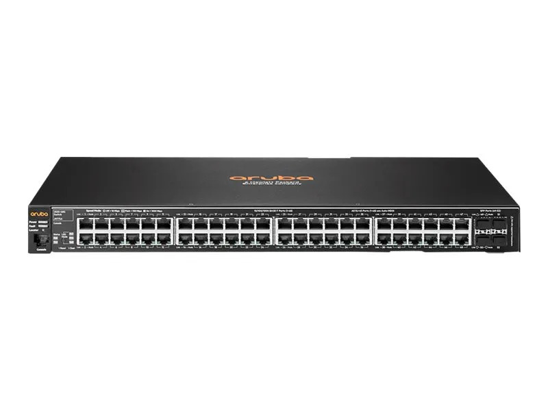 HPE Networking Instant On HPE Networking Instant On 2930F 48G PoE+ 4SFP+ network switch — product photo