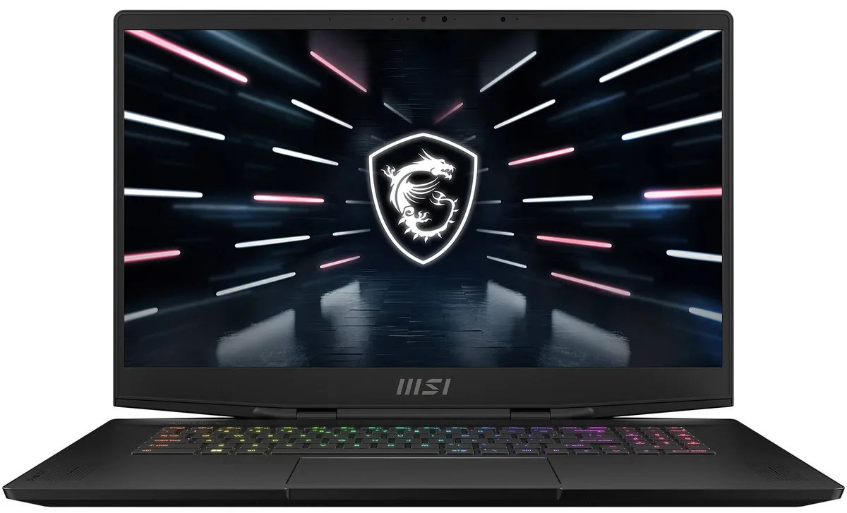 MSI MSI Stealth GS77 17.3" 120Hz 4K RTX 3080 Ti i9-12900H 32GB DDR5 1TB gaming laptop — product photo