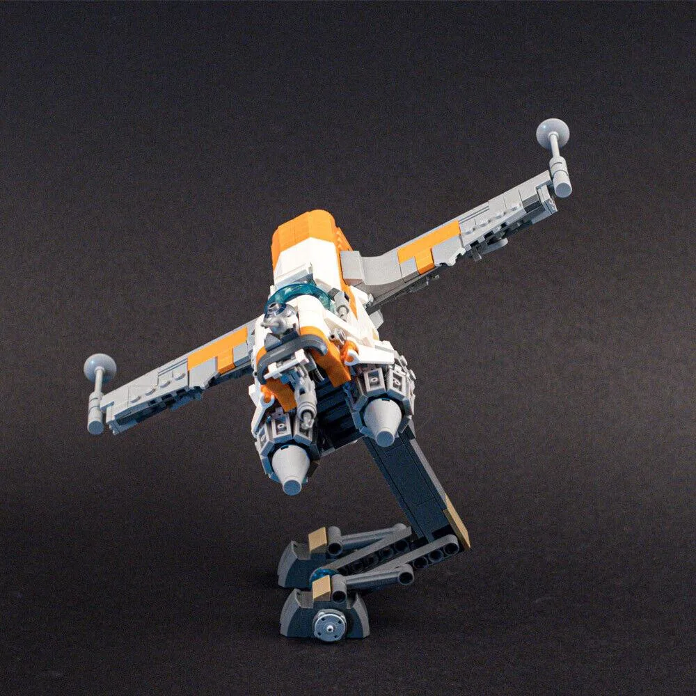 ZITIANYOUBUILD ZITIANYOUBUILD MOC-130037 Fighter Ship Model 679 Parts — product photo
