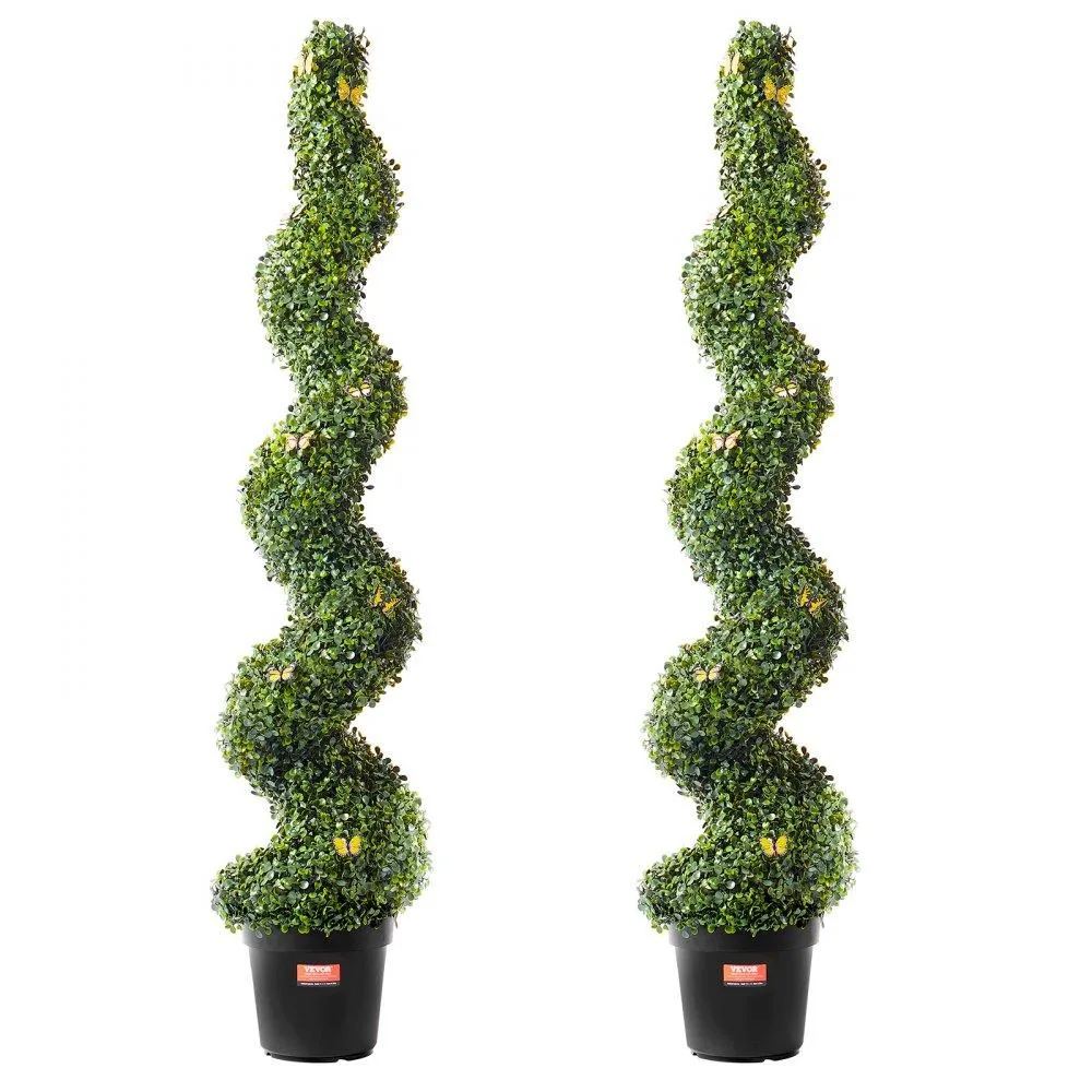 VEVOR VEVOR Artificial Boxwood Topiary Tree 60 inch 2 pcs — product photo