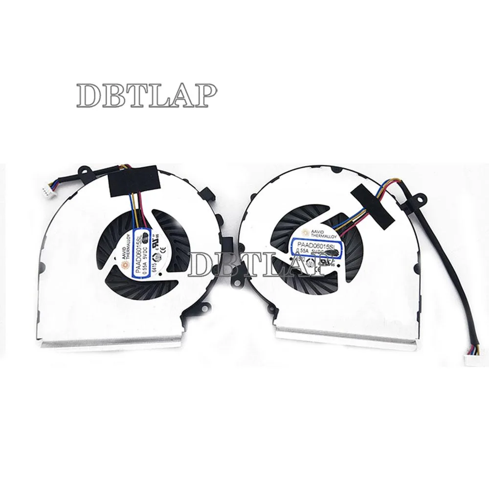 DBTLAP DBTLAP laptop CPU GPU fan PAAD06015SL N366 N371 4PIN — product photo