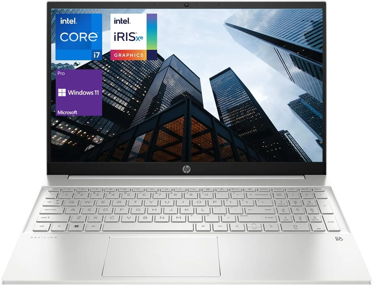 HP HP Pavilion 15 laptop Intel Core i7-1165G7 16GB 1TB PCIe SSD Silver — product photo