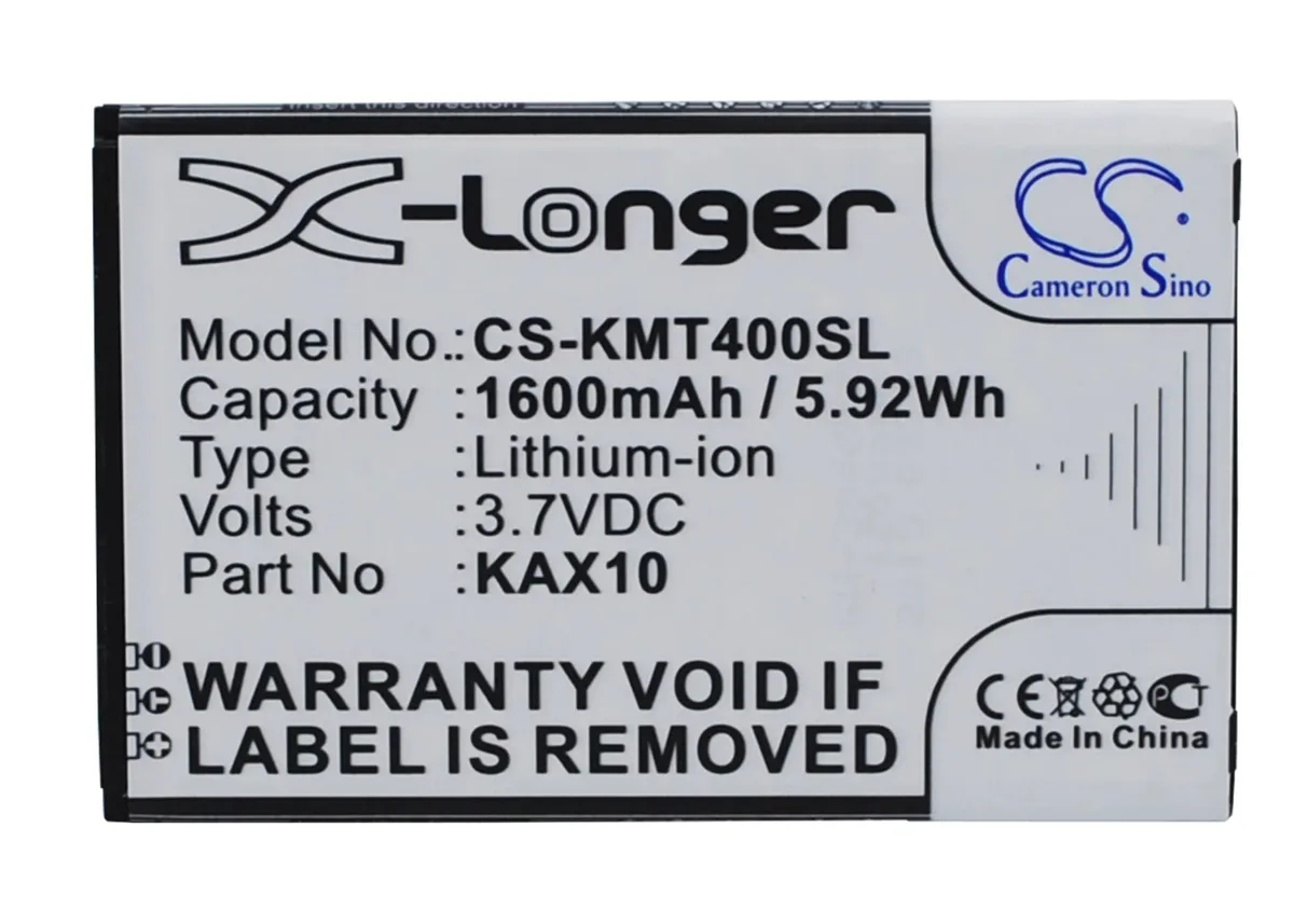 Rectangular black battery pack labelled Trooper X4.0