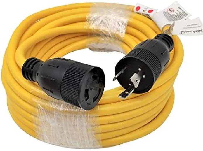 TAURKENAM TAURKENAM NEMA L6-20 Extension Cord Locking 3-Prong 20A 250V 5000W 36FT — product photo
