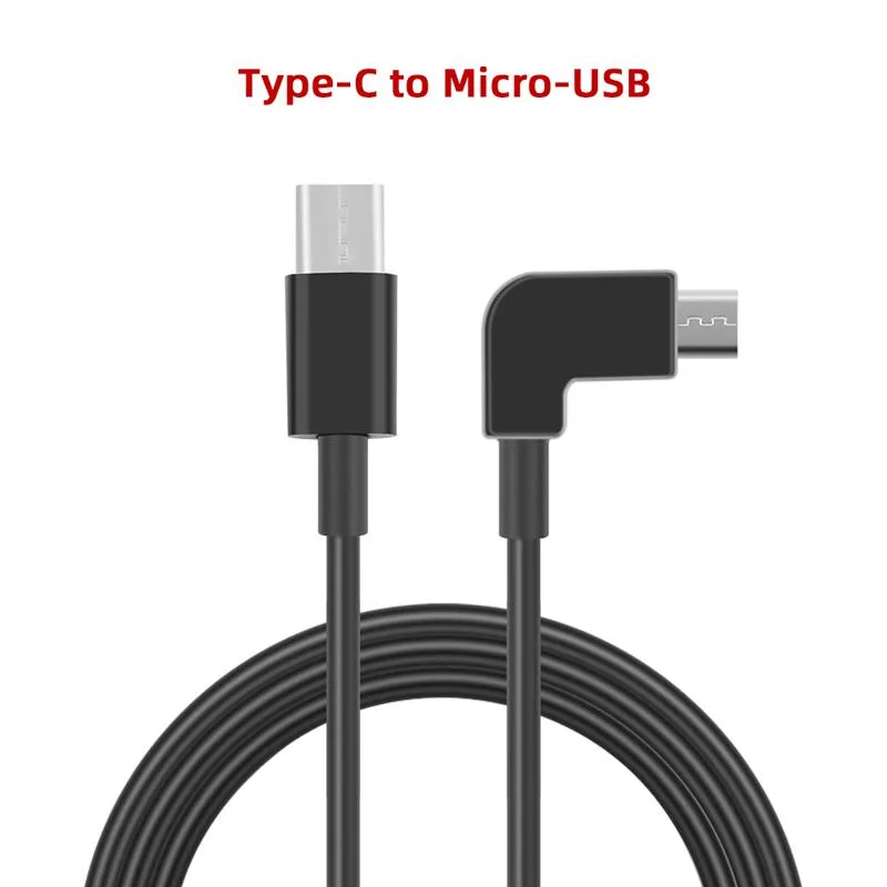 wtohoby wtohoby USB-C to Micro-USB adapter cable for DJI Goggles 2/V2 100cm — product photo