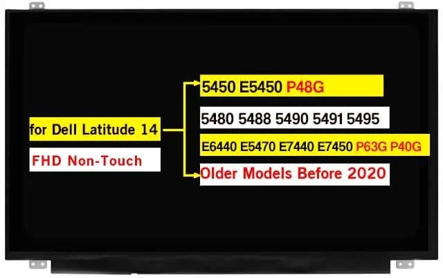 NUOLAISUN NUOLAISUN 14.0" FHD 1920×1080 30 Pin Non-Touch Laptop Screen — product photo