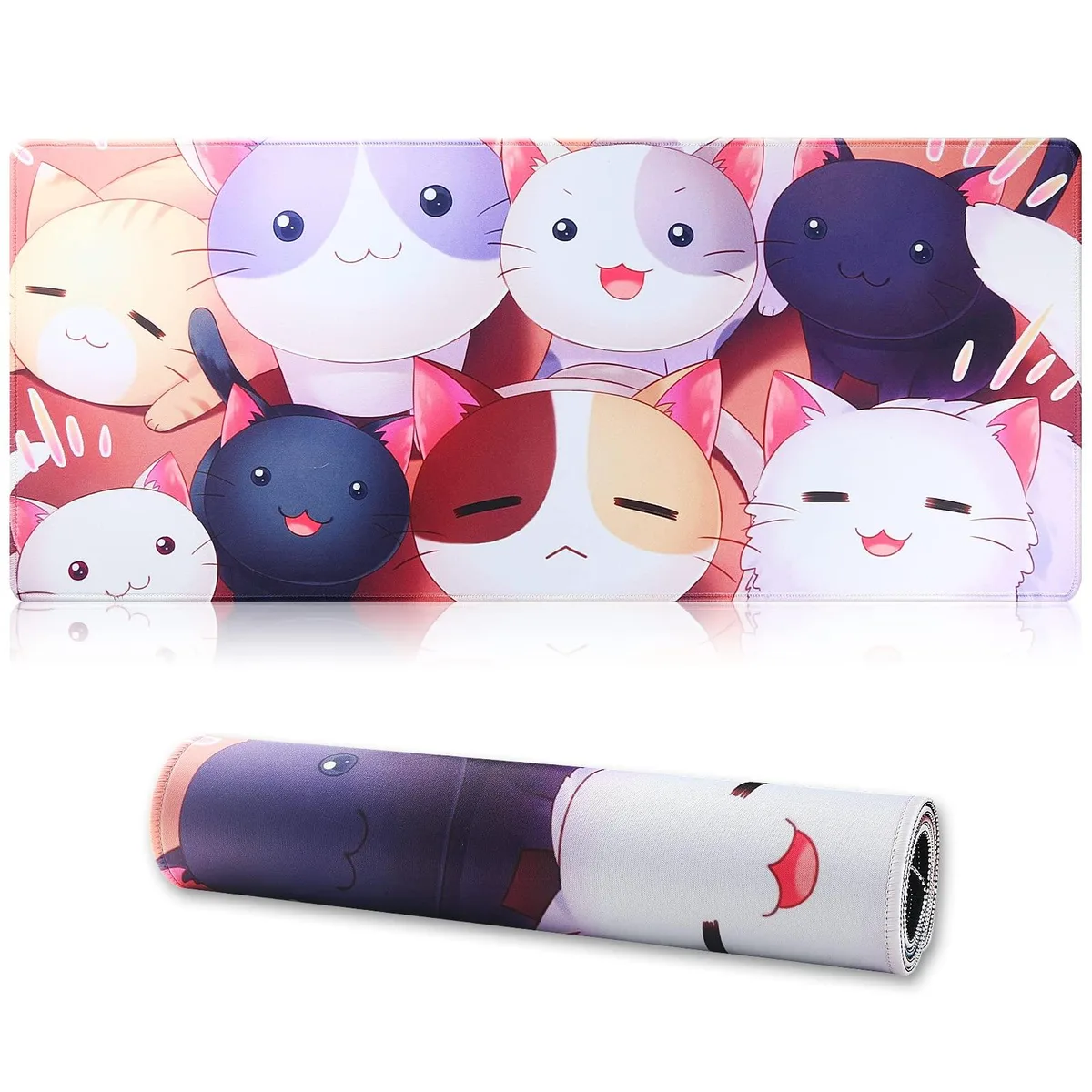 KEHIPI KEHIPI Extended XL Mouse Pad 70x30 Cat 700x300mm 3mm — product photo