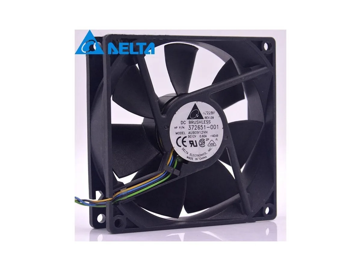 Fans Fans AFB0912VH 90mm 12V .60A 4-pin PWM case fan — product photo