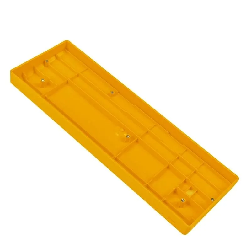 YINGHUA YINGHUA GH60 60% Mechanical Keyboard Plastic Case Gold — product photo