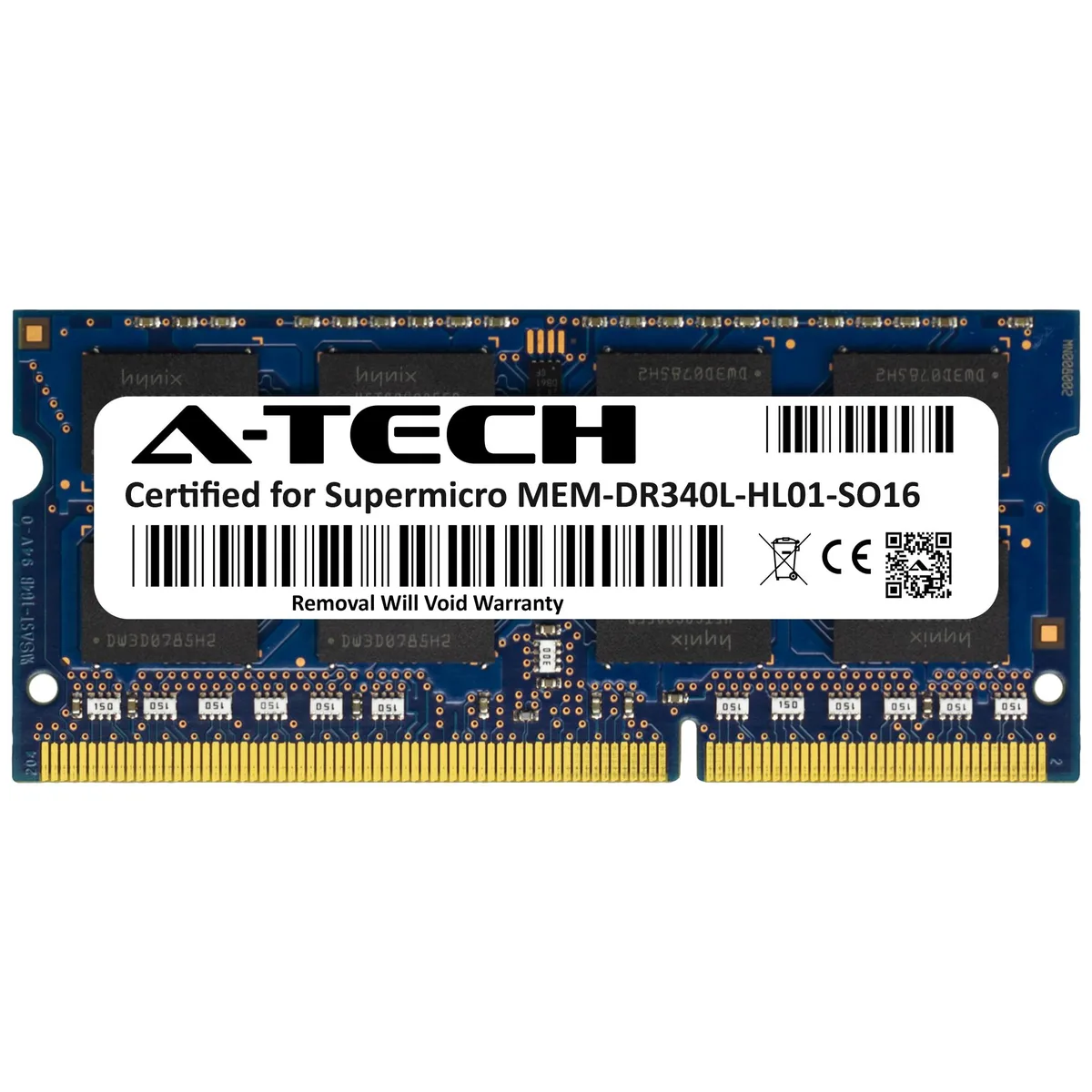 A-Tech A-Tech Supermicro Certified 4GB DDR3L 1600 CL11 1.35V SODIMM laptop RAM — product photo