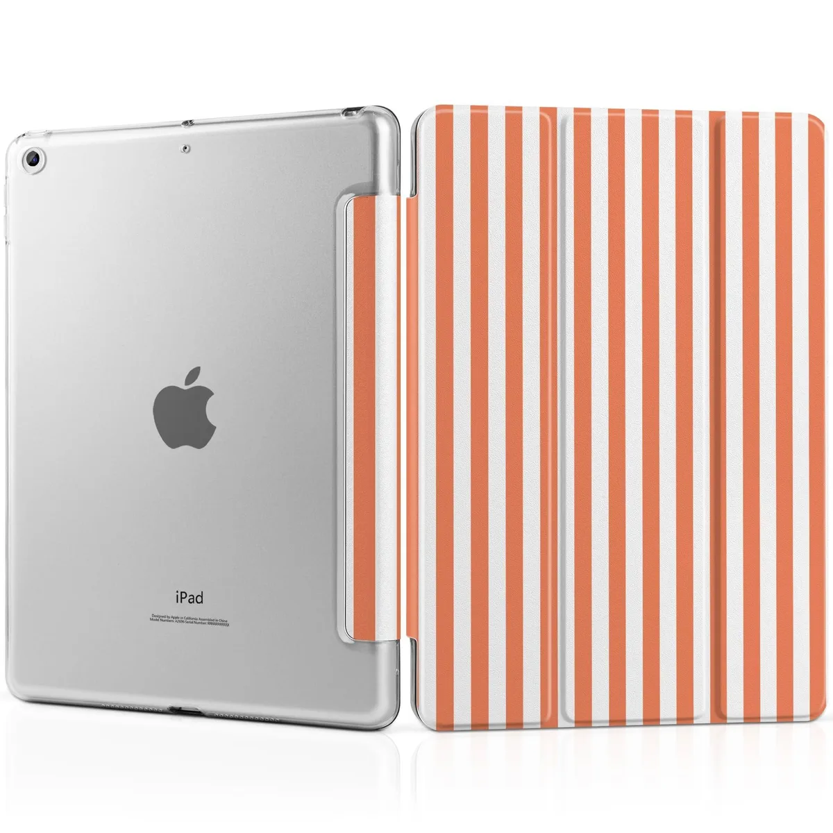Bolton Technical Bolton Technical 2 in 1 Accessory iPad 10.2 inch Silk Texture Orange Stripes — product photo