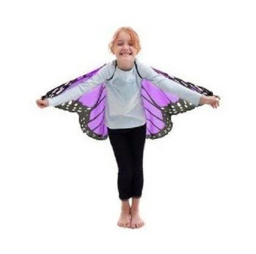 Douglas Toys Douglas Toys 50600 Dreamy Dress-ups Purple Monarch Butterfly Fabric Wings — product photo