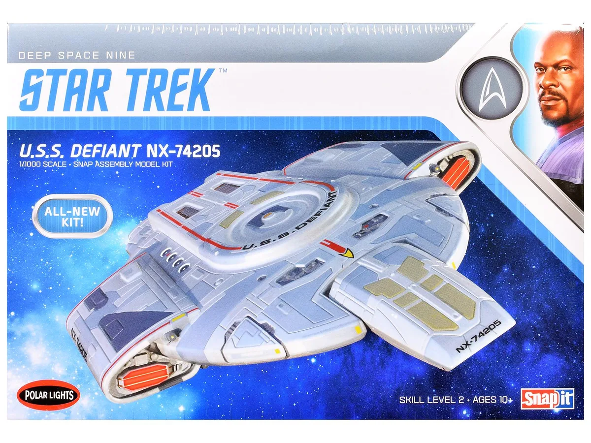 Polar Lights Polar Lights POL952M 1:1000 USS Defiant Snap Model Kit — product photo