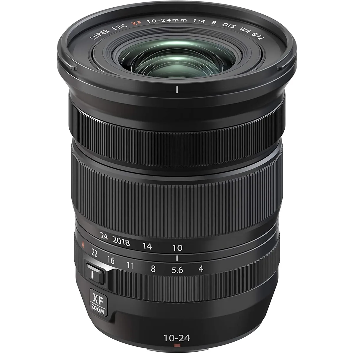 FUJIFILM FUJIFILM FUJINON XF 10-24mm F4 R OIS WR camera lens — product photo