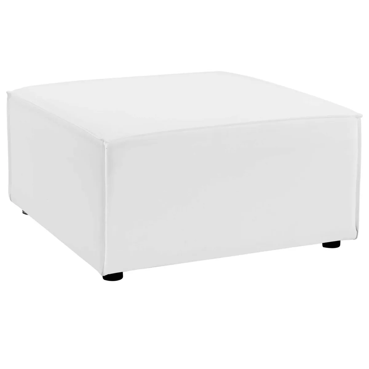 Modway Furniture Modway Furniture Saybrook Ottoman White 29.5x29.5x15.5 300 lbs — product photo