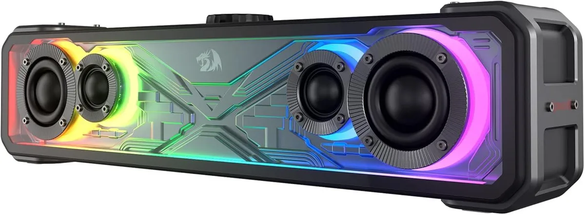 Redragon Redragon GS817 2.0 Speaker 30W Bluetooth 5.3 RGB Black — product photo