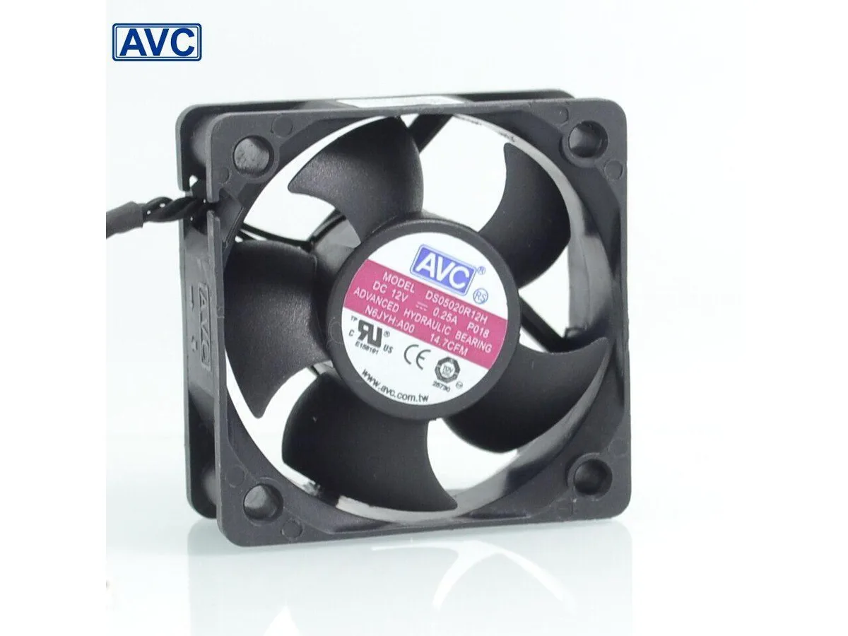 Fans Fans DS05020R12H 12V 0.25A 5020 PWM case fan — product photo