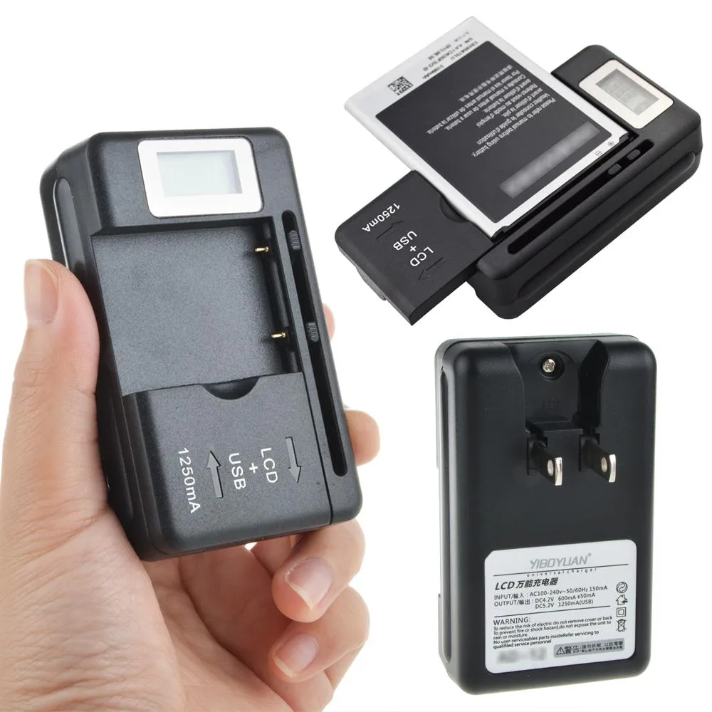 ABLEGRID ABLEGRID Battery Charger for Nokia BL-5C 6820 6822 7600 7610 E60 with USB Port — product photo