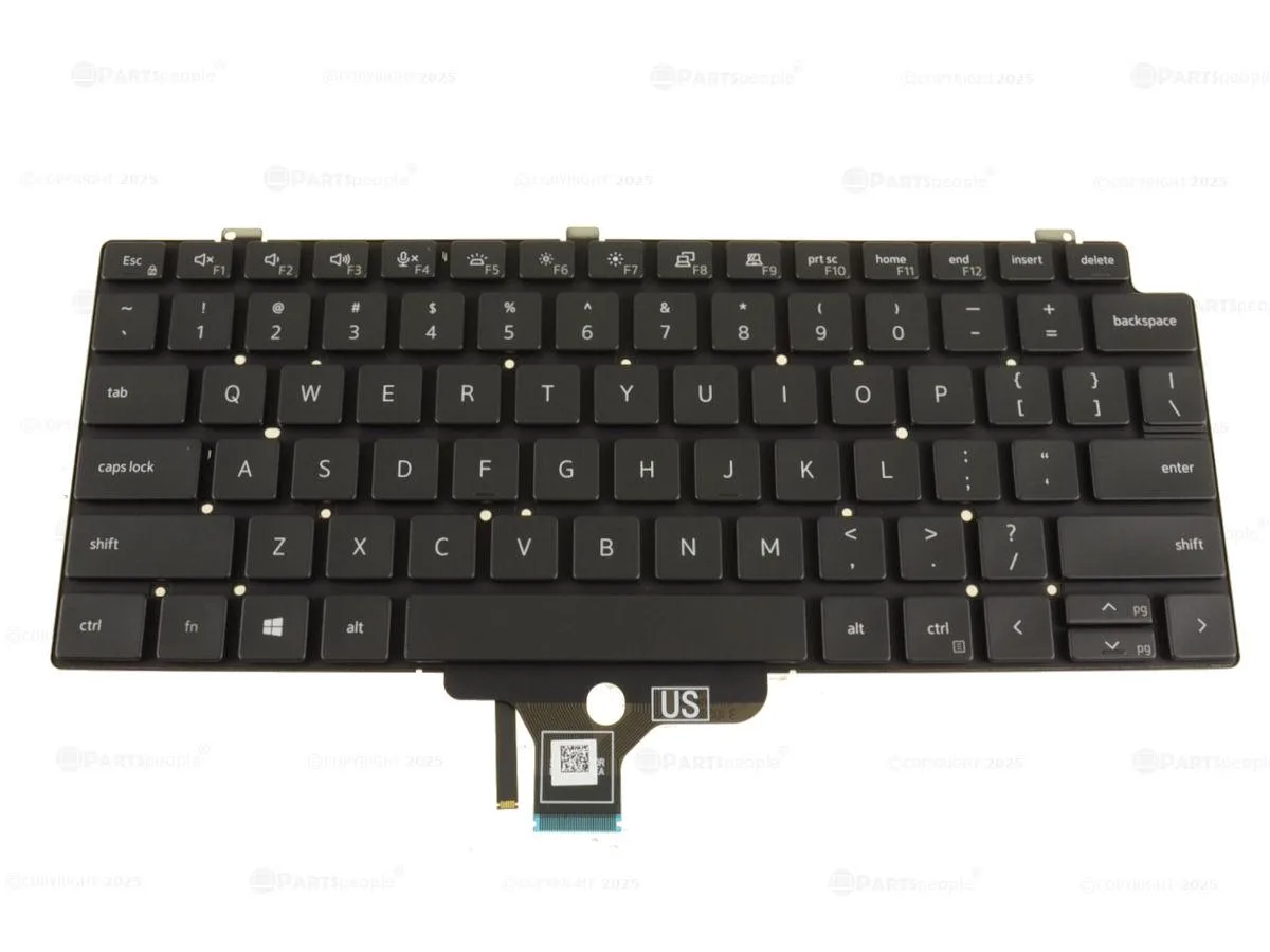 DELL DELL Latitude 7310 Backlit Keyboard 7T0WC laptop replacement part — product photo