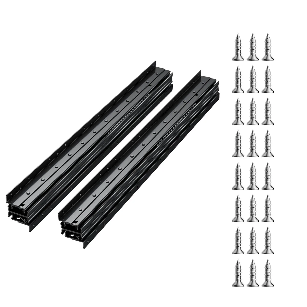 VEVOR VEVOR 4801.1000.BK Undermount Drawer Slides 40 inch 260 lb — product photo