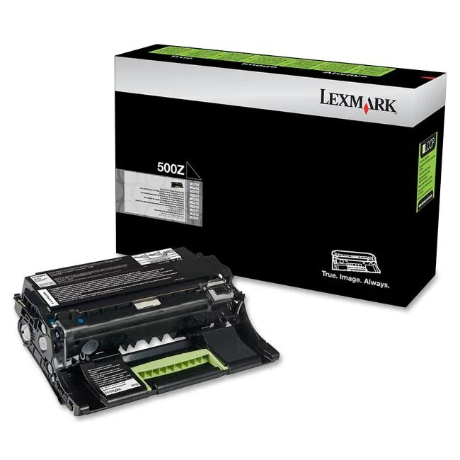 Lexmark Lexmark 50F0Z00 500Z Black Return Program Imaging Unit 60000 Page scanner supply — product photo