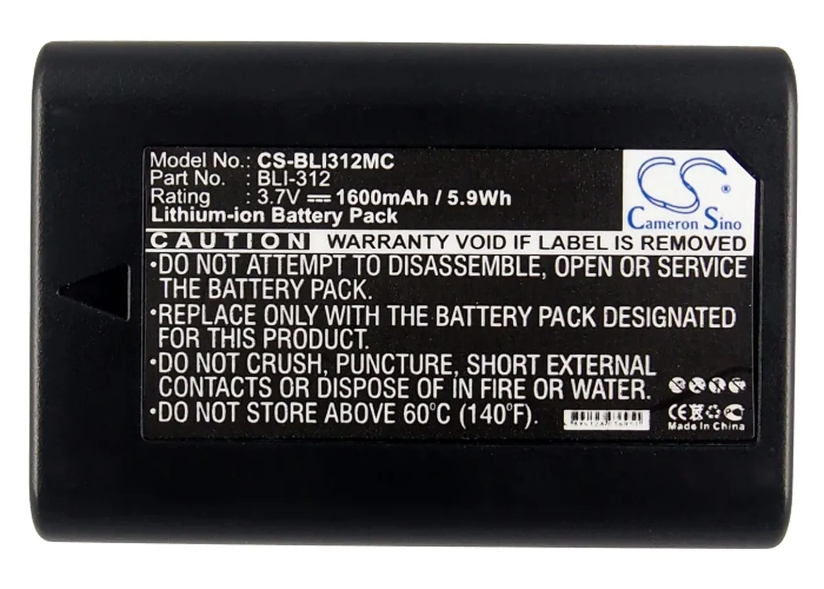 Cameron &amp; Co Cameron &amp; Co camera battery for Leica BM8 M8 M8.2 M9 14464 1600mAh 3.7V — product photo