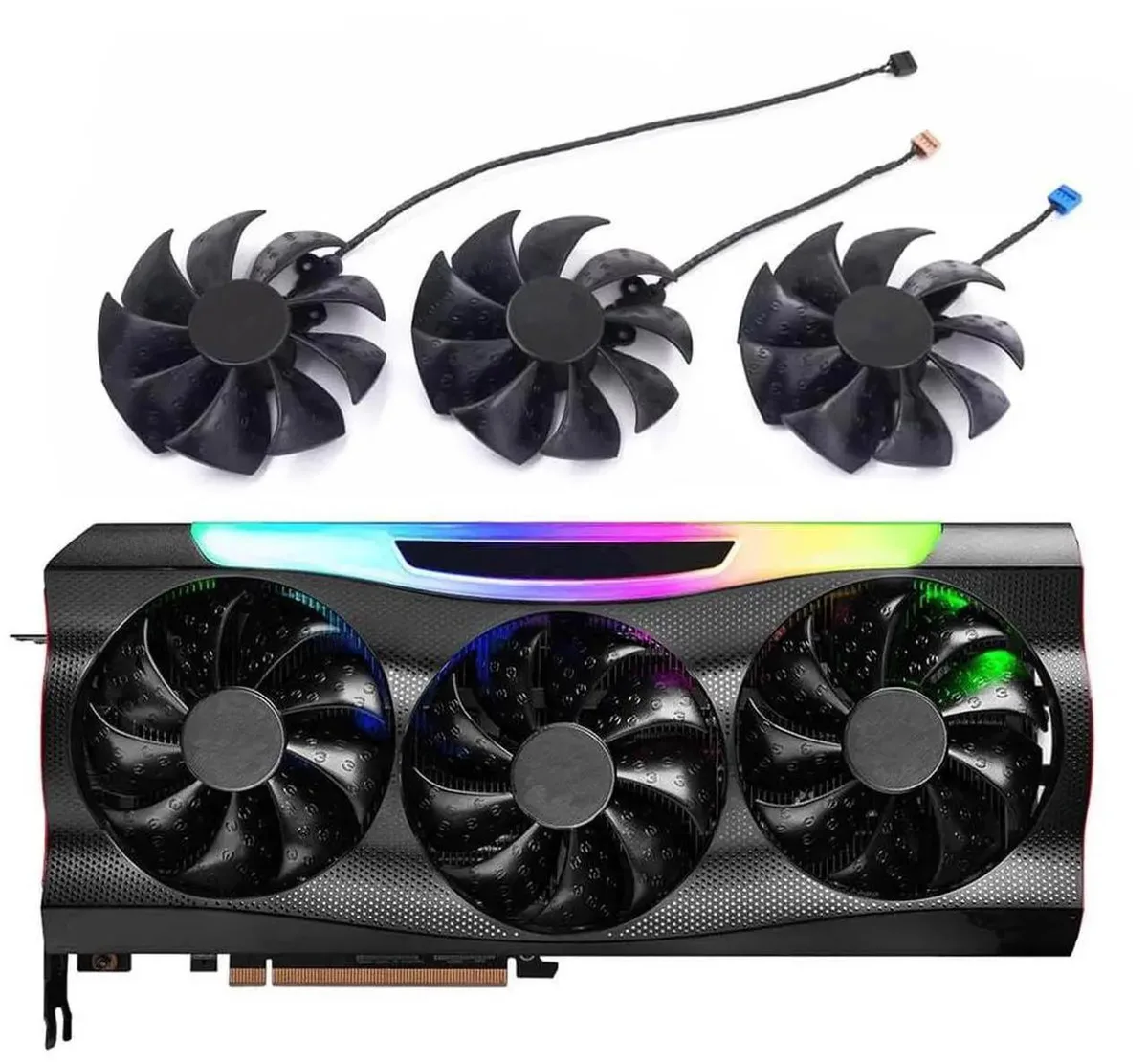 Vszerda Vszerda PLD09220S12H 87mm 12V .55A RTX 3070 3080 3090 FTW3 cooler fan — product photo