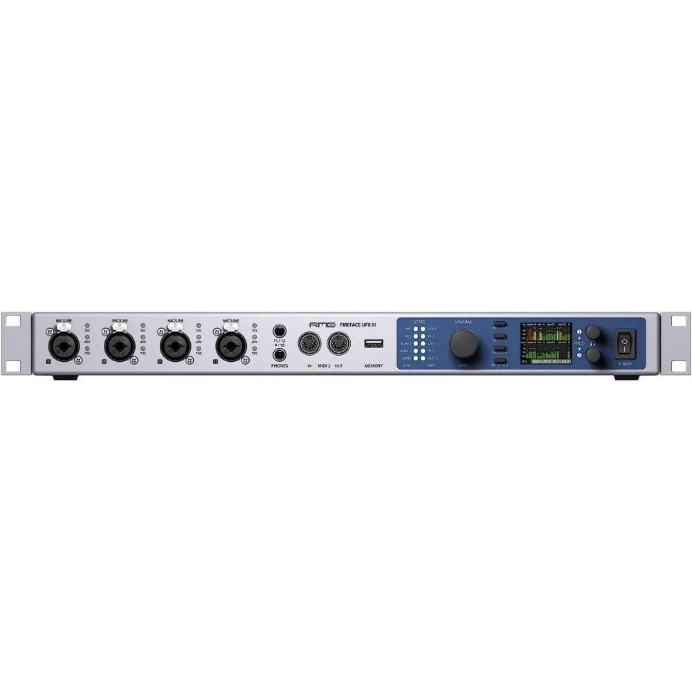 RME RME Fireface UFX III 188-Channel MIDI Audio Interface USB 3.0 — product photo