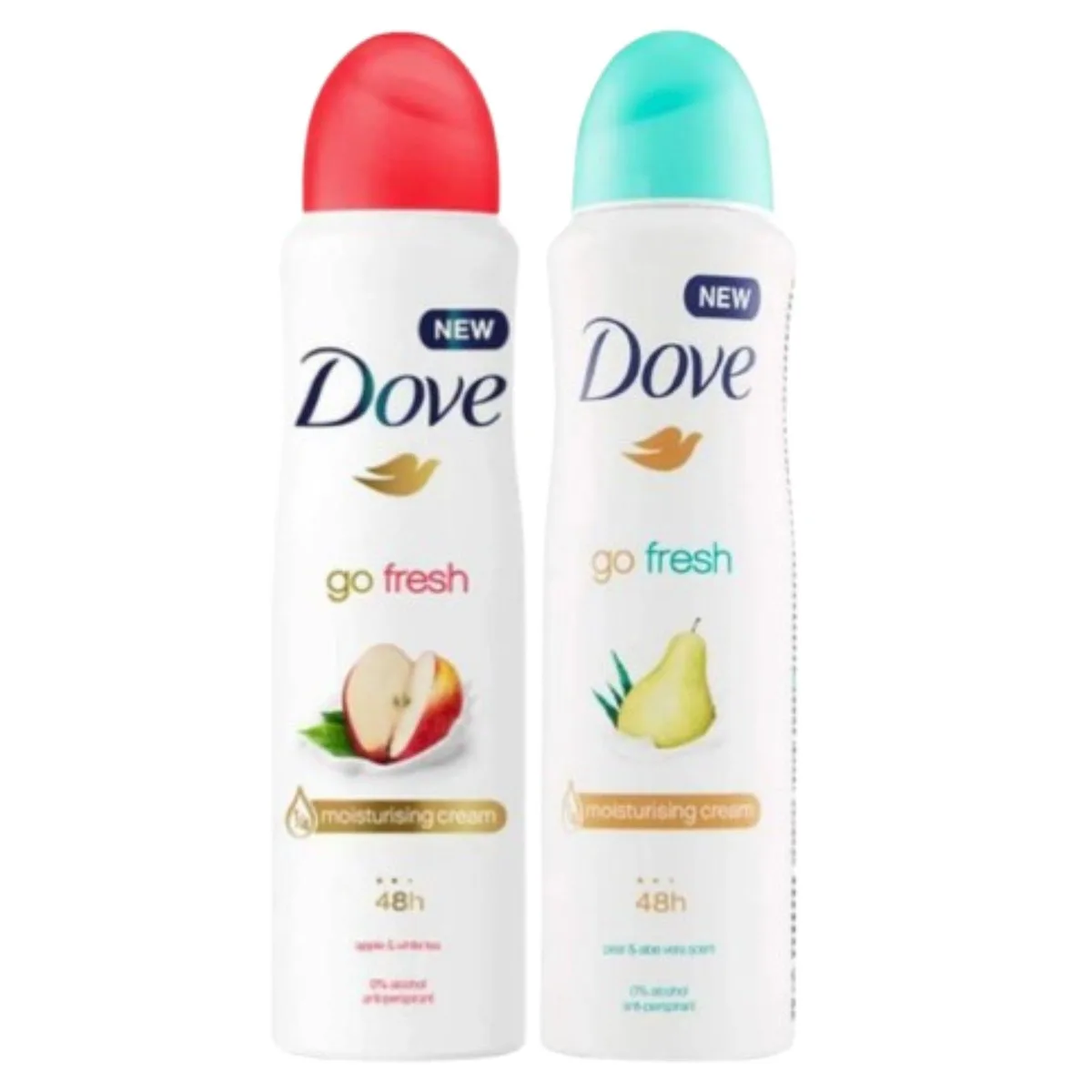 Dove Dove SP-53543291027774 Aloe &amp; Pear, Apple &amp; White Tea 150 ml Duo skin care — product photo