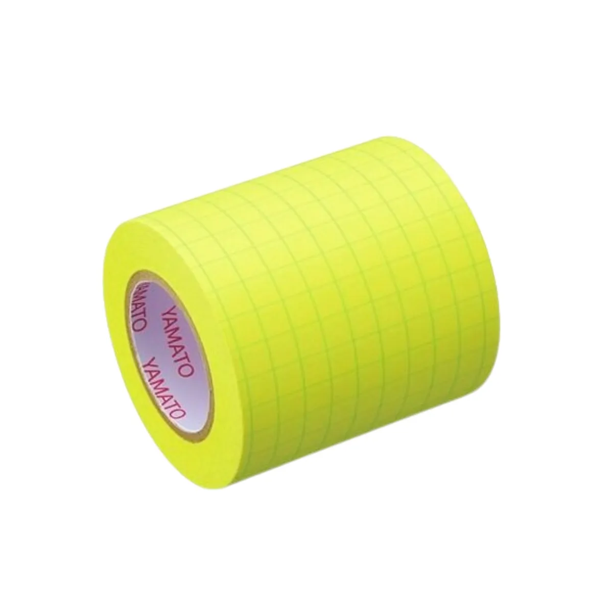 Yamato Yamato Memoc Gridded Sticky Note Refills Fluorescent Yellow 33 ft — product photo