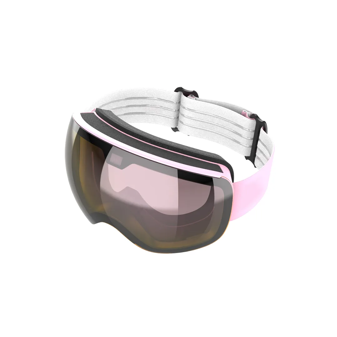 TUGAU TUGAU Smart Ski Goggles Auto Dimming Polarised UV Pink — product photo