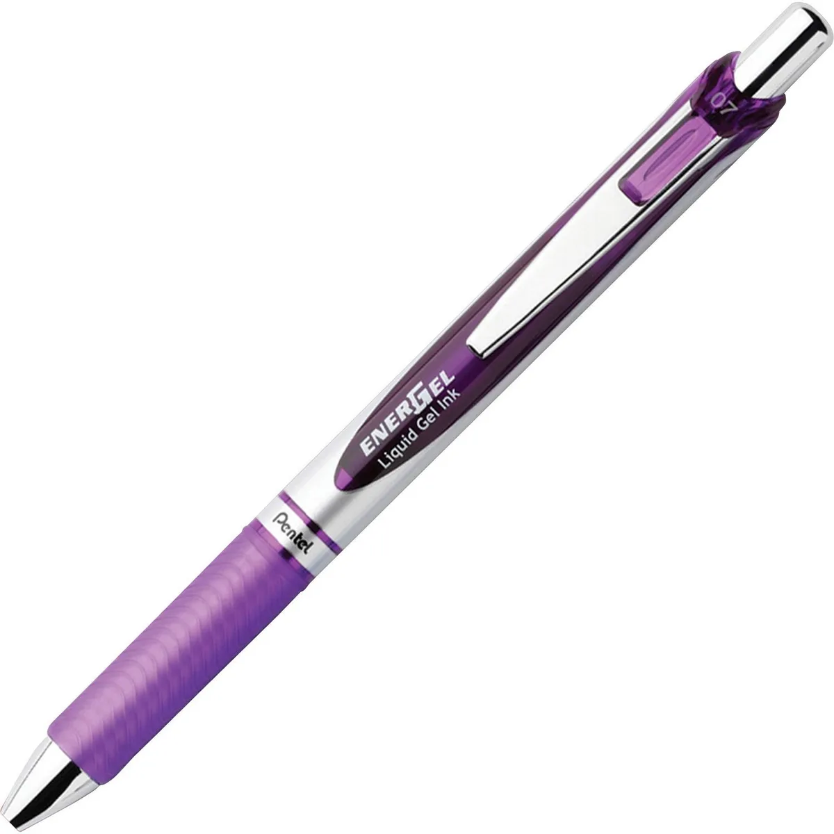 Pentel of America, Ltd. Pentel of America, Ltd. BL77VDZ .7mm Gel Pen 12/BX Violet Barrel/Ink educational supply — product photo
