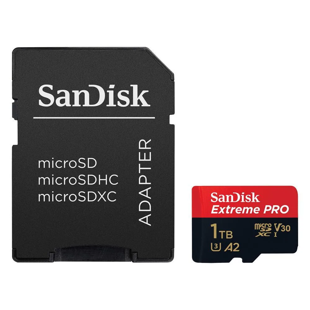 SanDisk SanDisk Extreme PRO microSDXC 1TB A2 SDSQXCZ-1T00 memory card — product photo