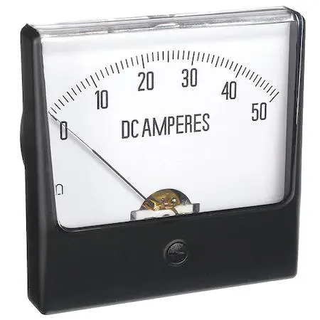 Value Brand Value Brand Analog Panel Meter 0-15 AC A 4.5 in 12G377 — product photo
