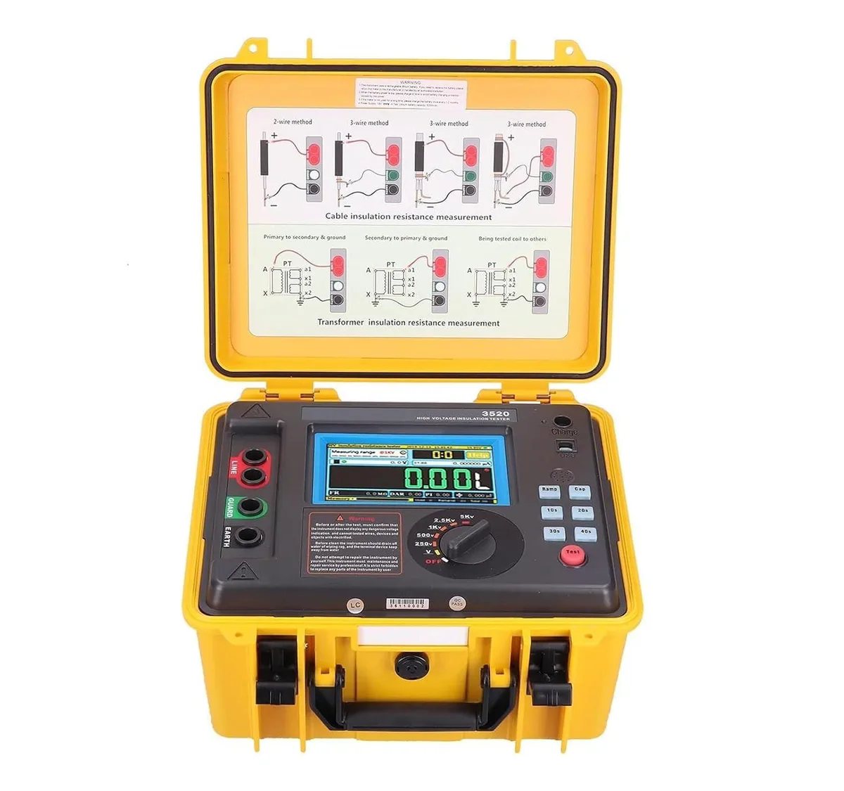 ETCR ETCR 3520 5KV High Voltage Insulation Tester Megohm Meter 10T 7mA electrical system tool — product photo