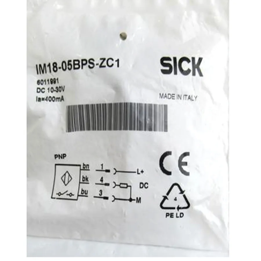 ZIBOO ZIBOO IM18-05BPS-ZC1 electrician tool, 18 mm, 5 mm sensing, PNP, M12 4-pin, IP67 — product photo