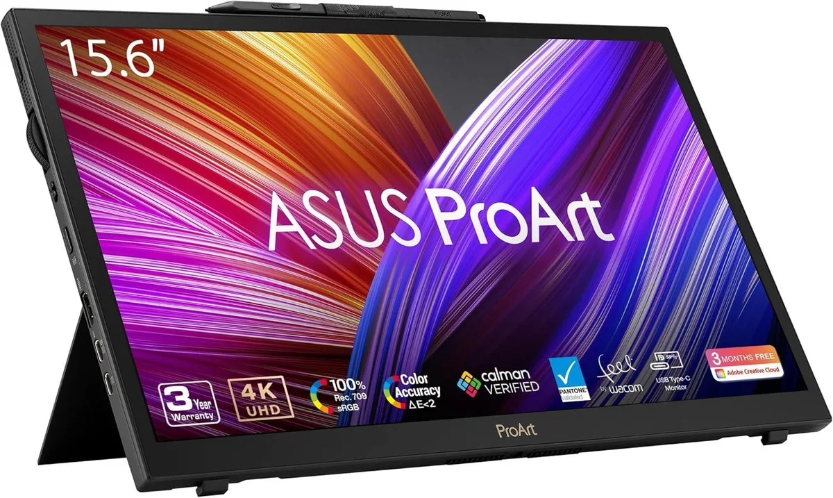 ASUS ASUS PA169CDV 15.6" 4K commercial display — product photo