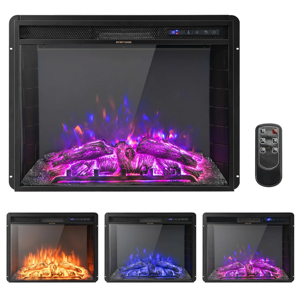 SlickBlue SlickBlue 26 Inch Recessed Electric Fireplace — product photo