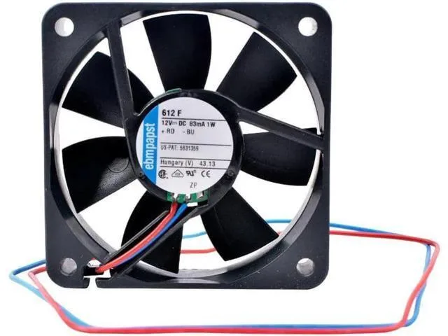 LORDWORLD LORDWORLD 612 F 60x60x15mm 12V 83mA 4000rpm cooling fan — product photo