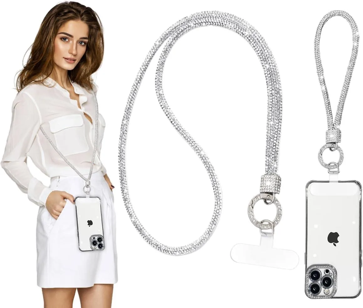 MCHOSE MCHOSE Phone Crossbody Lanyard Wrist Strap 2-Pack with Tether Tab — product photo