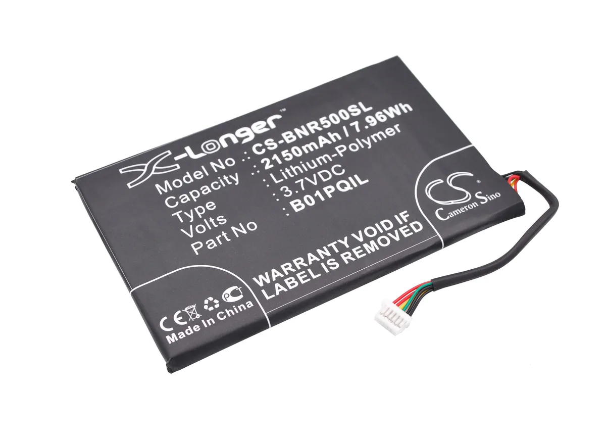 Estry Estry Battery Replacement for Barnes &amp; Noble Nook Glowlight WiFi BNRV500 2150mAh 3.7V — product photo