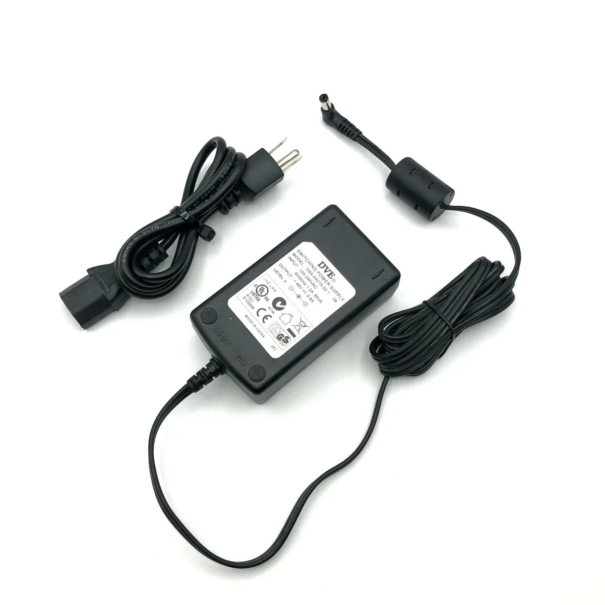 DVE DVE DSA-0421S-50 1 38 power adapter 48V 0.8A — product photo