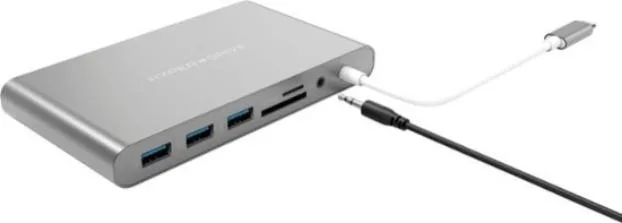 Sanho Corporation Sanho Corporation Hyperdrive Ultimate 11-Port USB-C Hub Space Gray — product photo