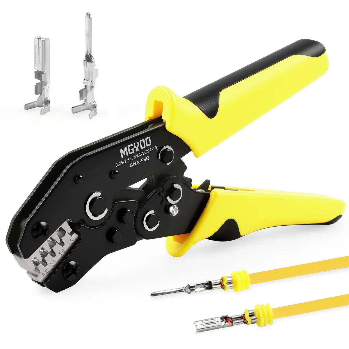 Red Klein Tools hand rivet nut setter kit in open packaging
