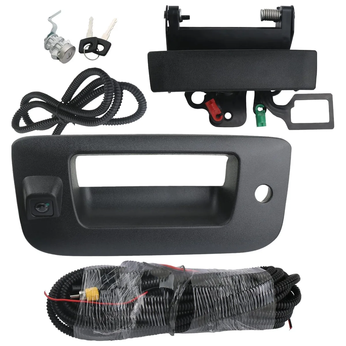 GSM Outdoors GSM Outdoors Backup Camera Kit 2 in 1 Accessory for 2007-2014 Silverado Sierra 1500 2500 3500 — product photo