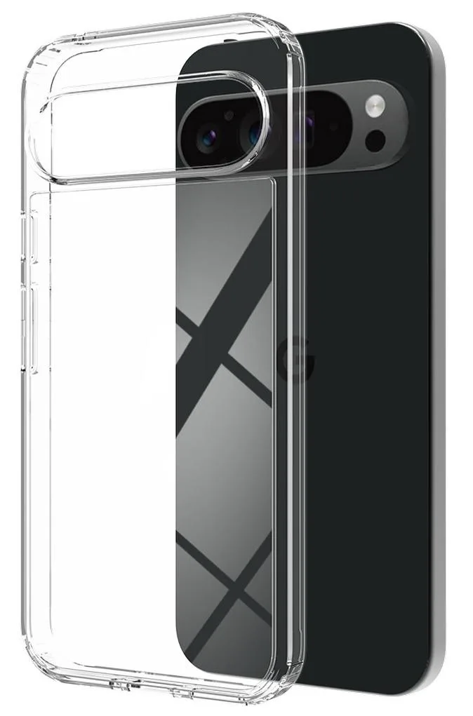 Nakedcellphone Nakedcellphone AquaFlex Clear Case for Google Pixel 9 / Pixel 9 Pro — product photo