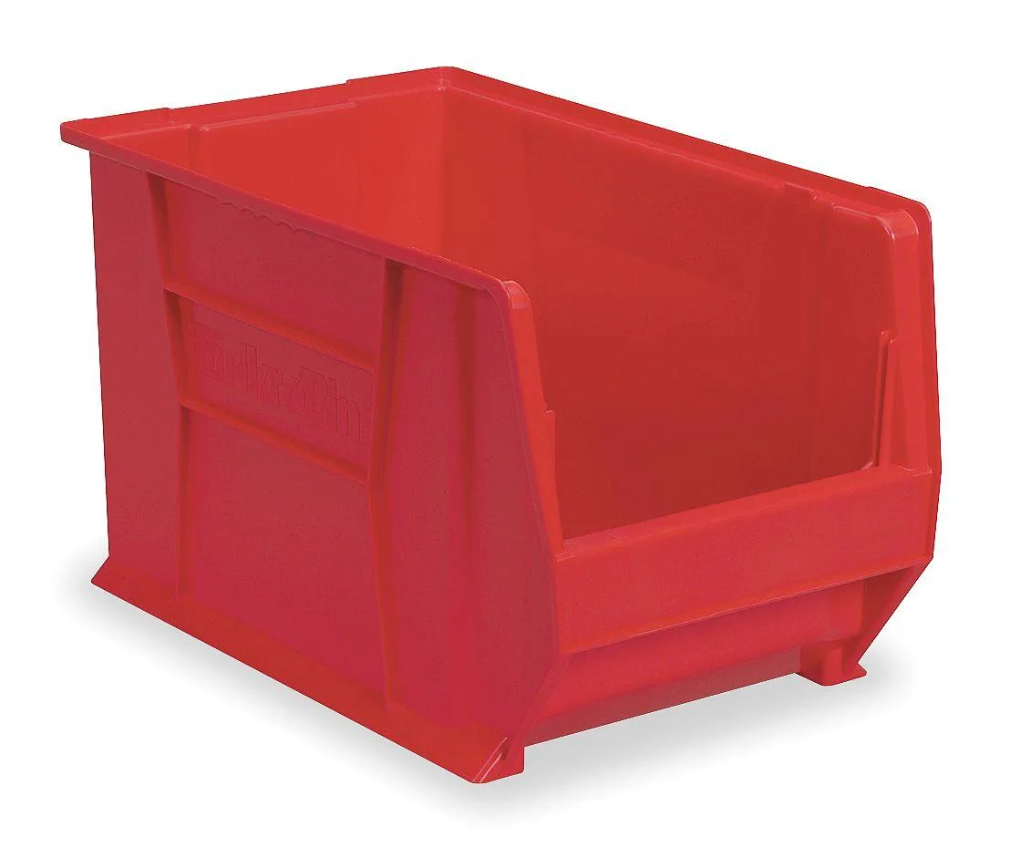 Akro-Mils Akro-Mils 30282RED Red Storage Shed 20"L x 12-3/8"W x 12"H — product photo